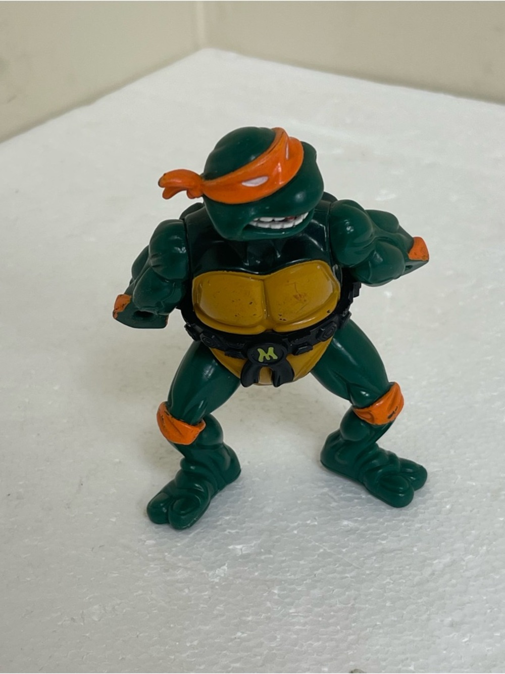 91 Teenage Mutant Ninja Turtles TMNT Talking Turtles Michaelangelo Missing Parts